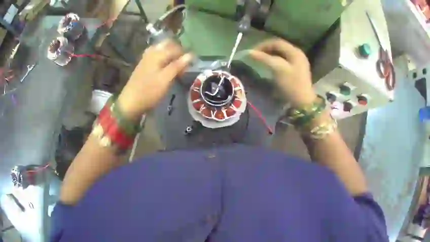 Factory Motor Coil Winding